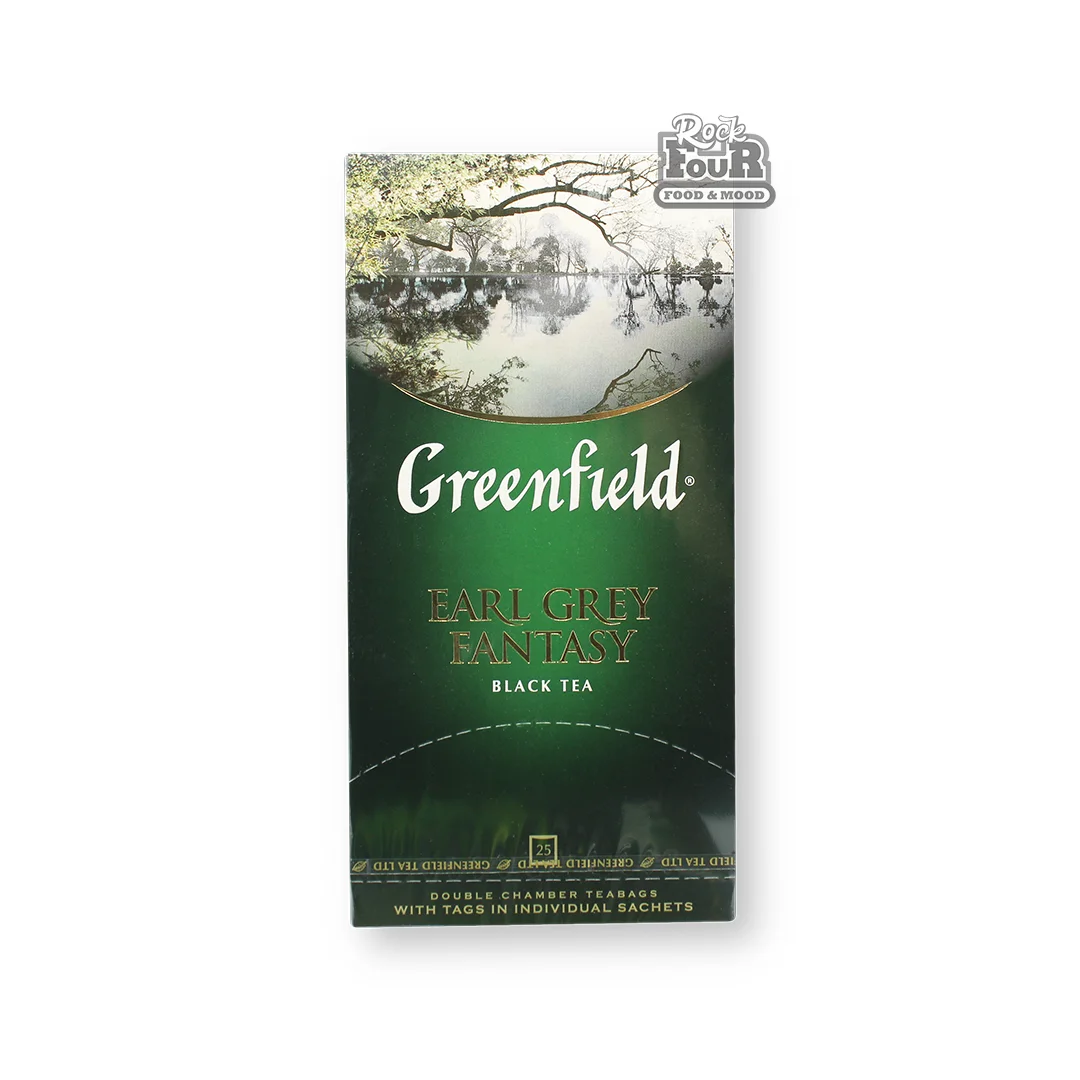 Սև թեյ «Greenfield Earl Grey Fantasy» բեյխային, բերգամոտի համով 25հատ